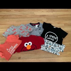 2t t-shirt bundle